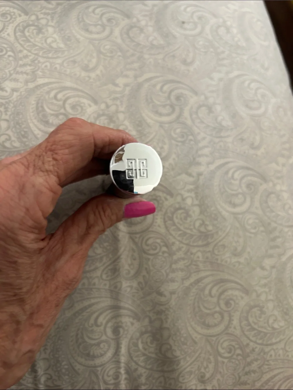 Givenchy Le Rouge Interdit Satin Lipstick – Black Case with Silver Accents #329